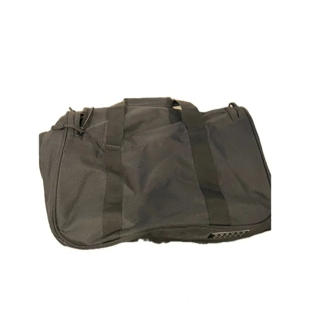 Highland Tactical Canvas Black Duffel 22
